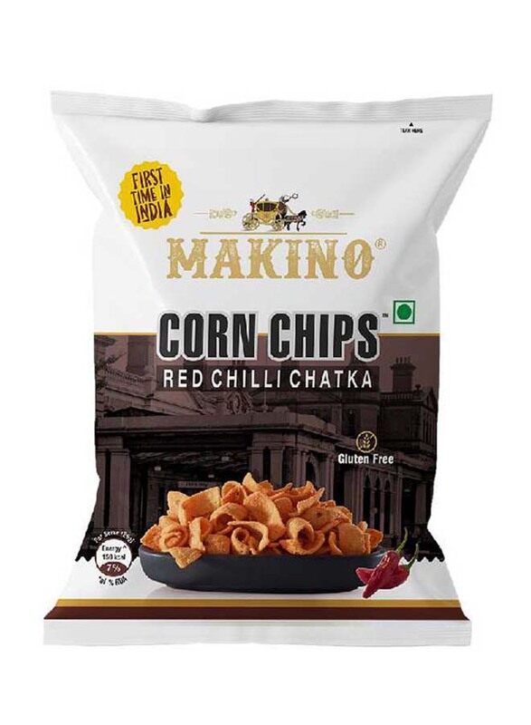 

Makino Red Chilli Chatka Corn Chips, 37g