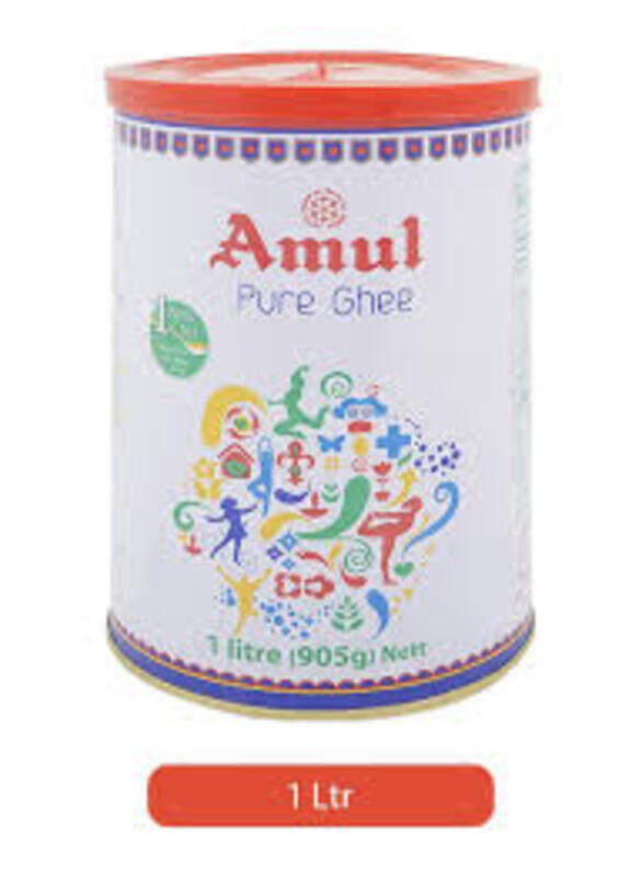 

Amul Pure Ghee 1Liter x24pcs