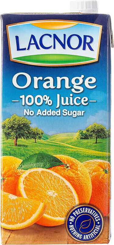 

Pocari Lacnor Orange Juice 1L x96pcs