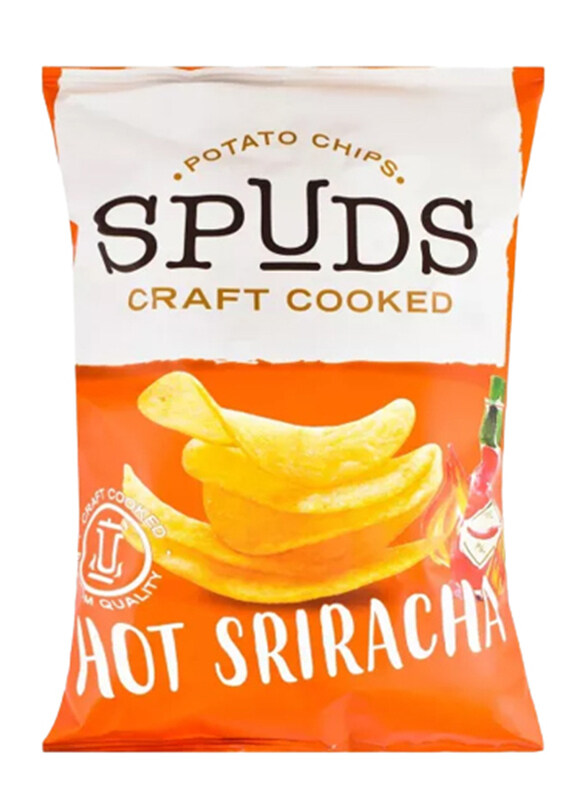 

Spuds Hot Sriracha Potato Chips, 50g