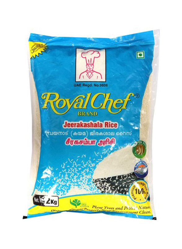 

Alia Royal Chef Royal Chef Zeeraka Sala Rice 2kg*60pcs