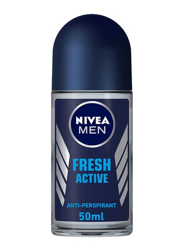 NIVEA MEN 48h Protection Antiperspirant Roll-on for Men, 50ml