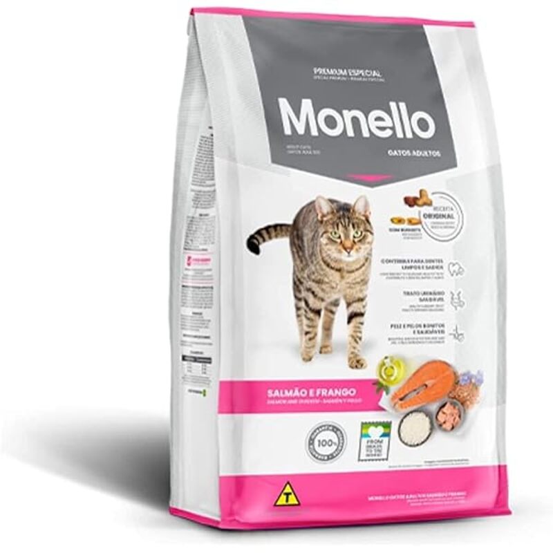 

Goody Monello Adult Cat Sterlized Turkey & Salmon 1kg*50pcs