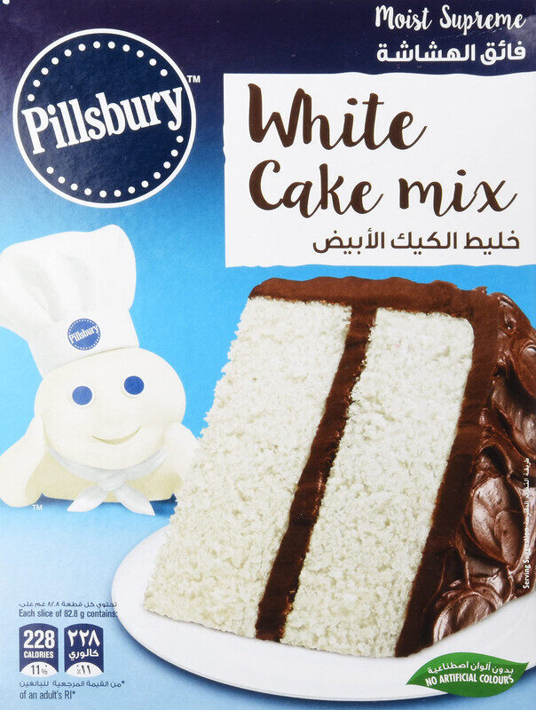 

Pillsbury White Cake Mix 485g