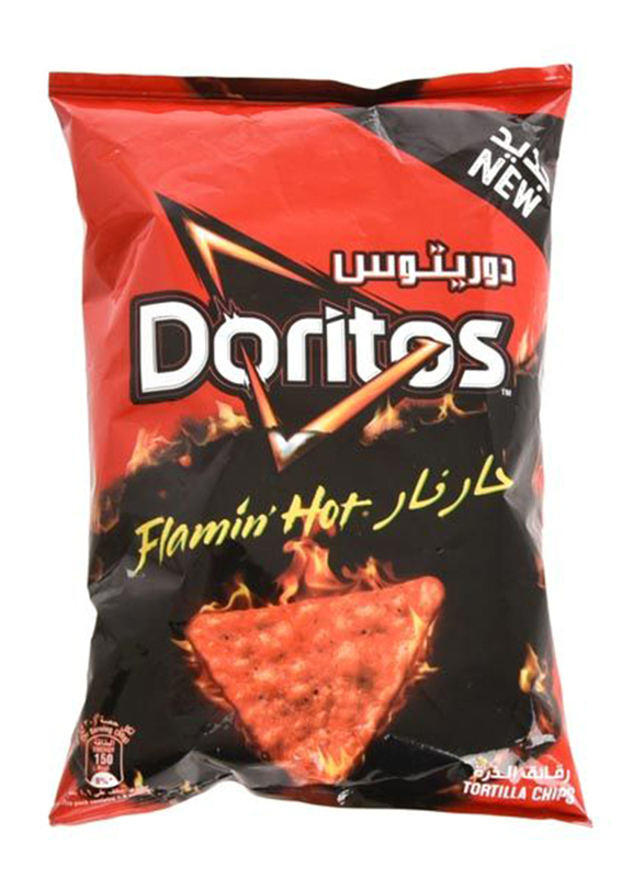 Doritos Flamin' Hot Tortilla Chips, 48g
