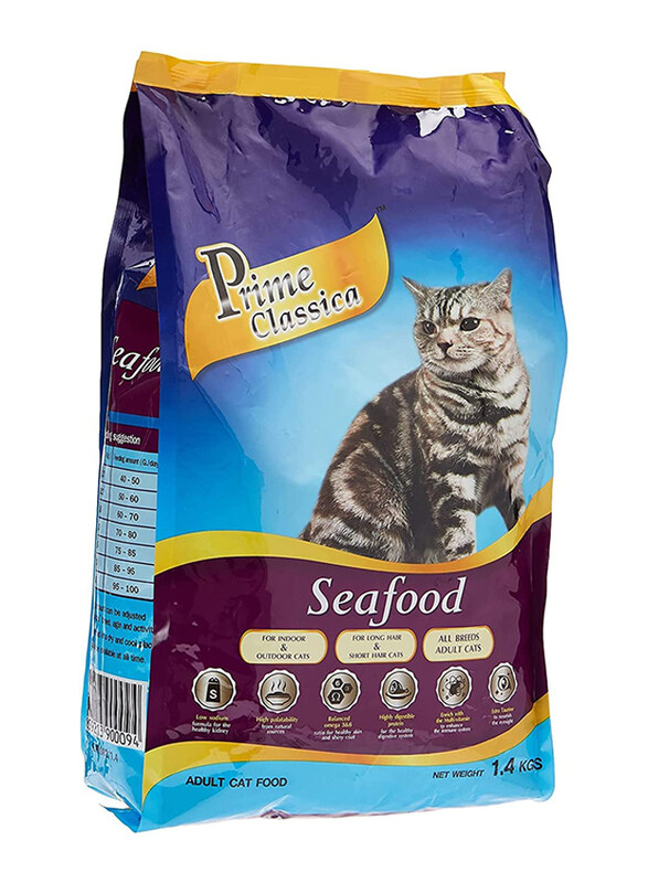 

Prime Classica Seafood Cat Food, 1.4 Kg