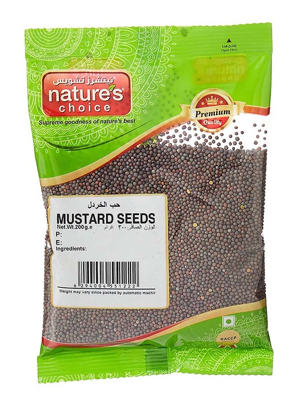 

Natures Choice Mustard Seed, 200g
