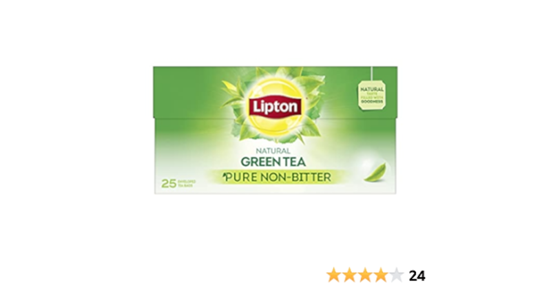 Lipton GT Non Bitter Env Natural Tea 25x1.5g*48pcs