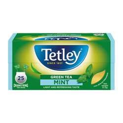 Tetley Green Tea Mint  25Bags*48pcs