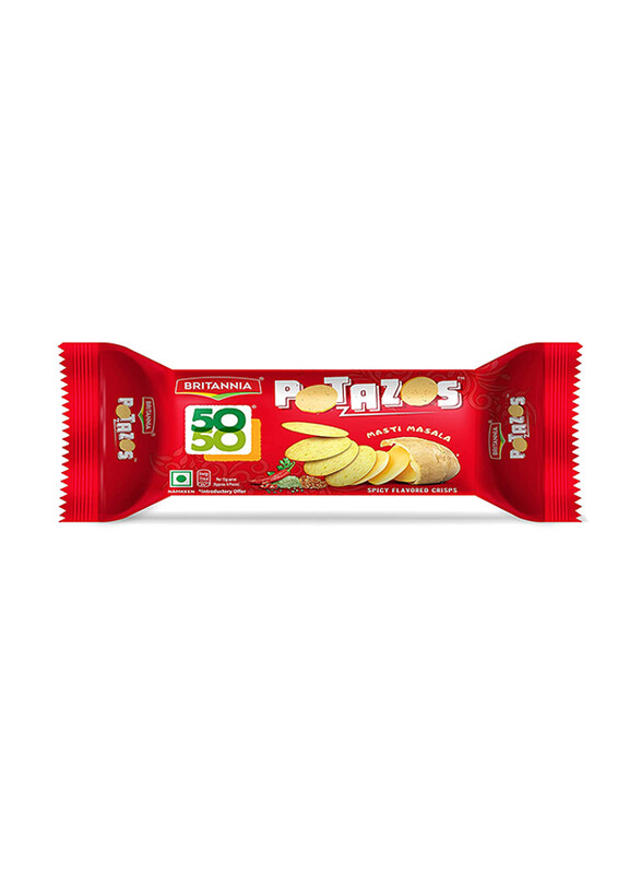 

Britannia 50-50 Spicy Biscuit Chips, 100g