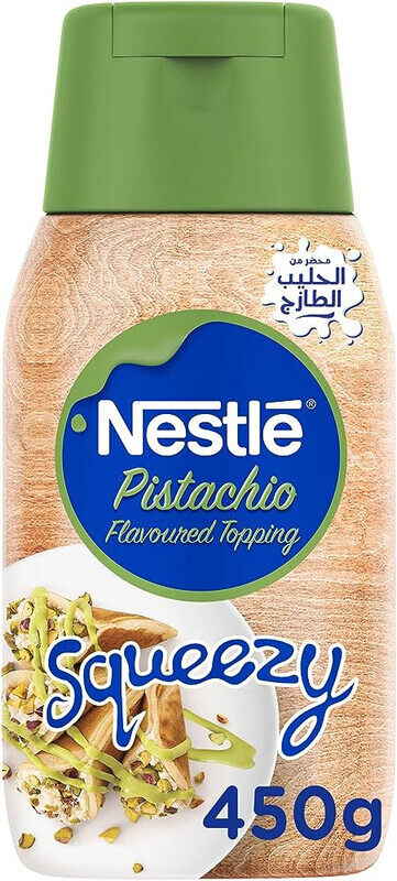 Nestle Sweet Condensed Milk Pistachio Bottle 450g*24pcs