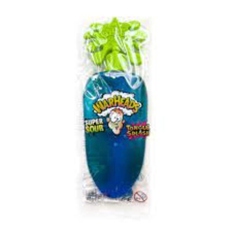 Warheads Tongue Splash Blue Raspberry 40gm