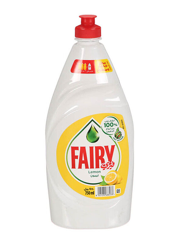 

Fairy Lemon Dishwashing Liquid, 750ml