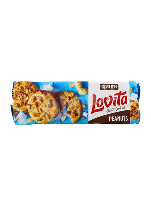 

Roshen Lovita Peanut Classic Cookies, 150g