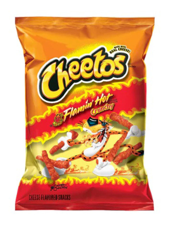 Cheetos Crunchy Cheese Flamin Hot Chips, 35.4g