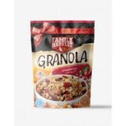 Family Harvest Granola With Cranberry 250g*60pcs