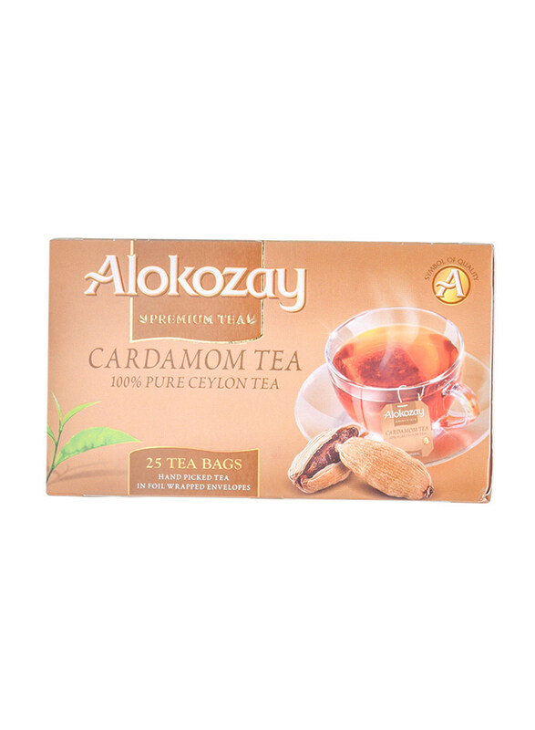 

Alokozay Cardamom Tea, 25 Tea Bags x 2g