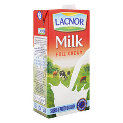 Lacnor Milk Full Fat 1Litre*48pcs