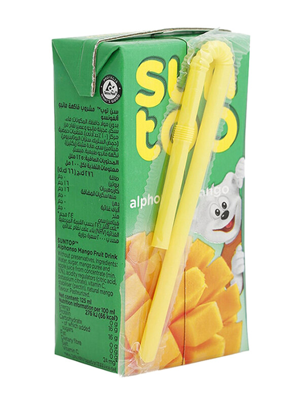 

Suntop Mango Juice Drink, 125ml