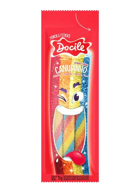 

Docile Canudinho Sour Mix Pencil Jellies, 15g