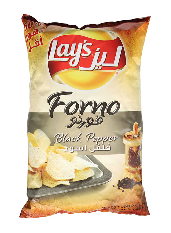 Lays Forno Black Pepper Chips, 170g