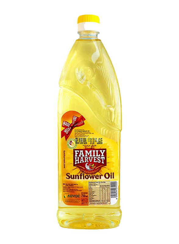 Family Harvest Pure Sunflower Oil 750ml*60pcs