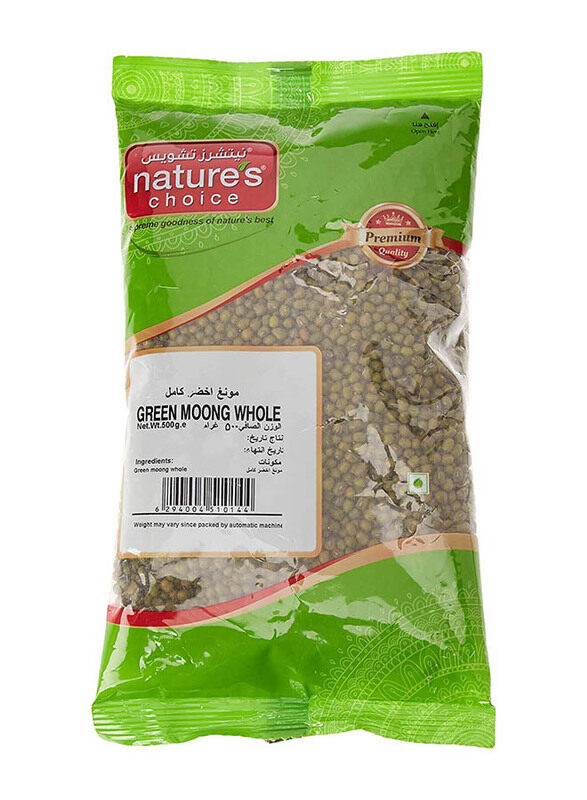 

Natures Choice Green Moong Whole, 500g