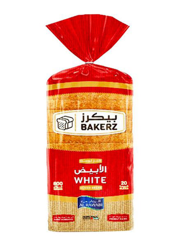 

Al Rawabi Sliced White Bread, 600g