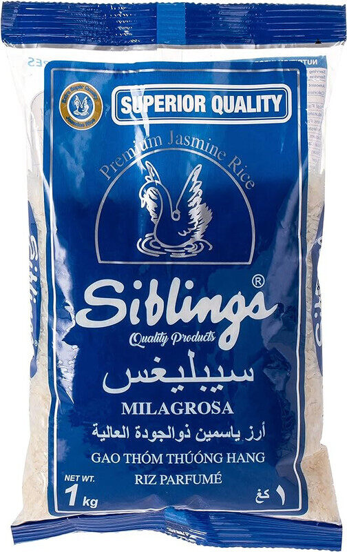 

Emirate Siblings Jasmine Rice 1kg*40pcs