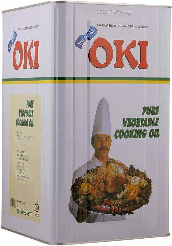 

Alia Royal Chef Oki Vegetable Cooking Oil 1.8 litres*6*15packs