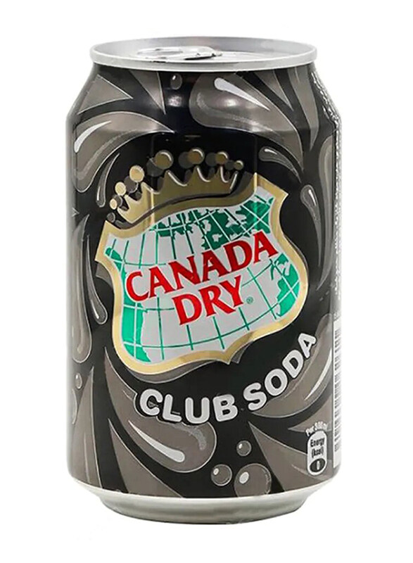 

Canada Dry Club Soda Water, 6 Cans x 300ml