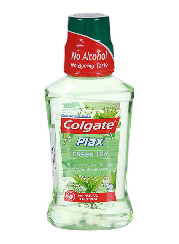 

Colgate Plax Fresh Tea Mouthwash, 250ml