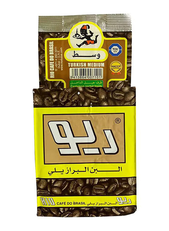 

Rio Turkish Cafe Medium Brown Coffee, 225g