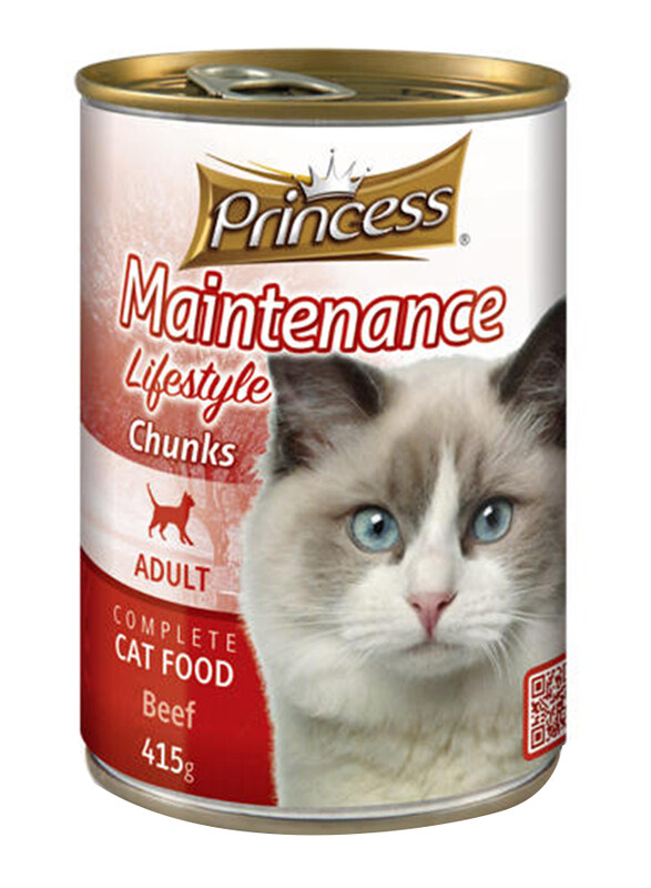 

Princess Lifestyle Beef Cat Food, 405g