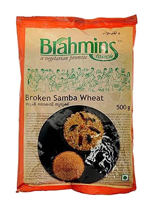 

Brahmins Touch Broken Samba Wheat, 500g