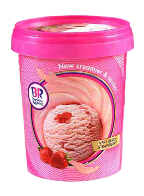 

Baskin Robins Strawberry Ice Cream, 500ml