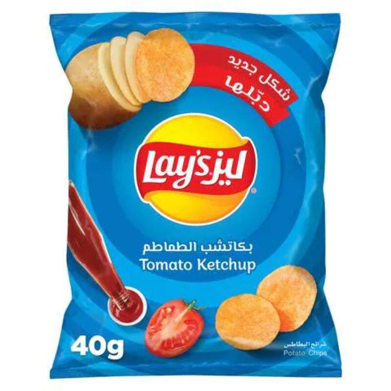 

Lays Kechup 40gm*75pices