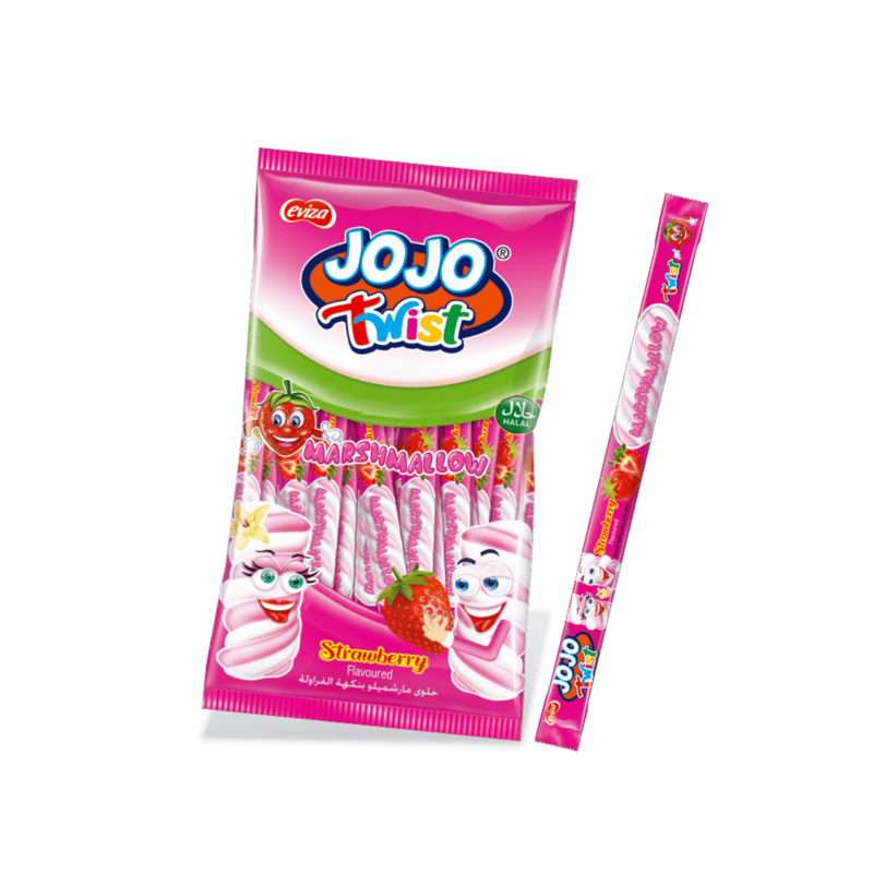 

Eviza Jojo Twist Strawberry Marshmallow, 18g