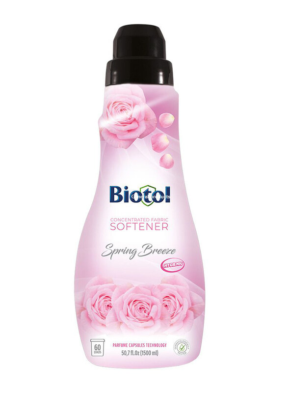 

Biotol Spring Breeze Concentrated Fabric Softener Liquid, 1500ml