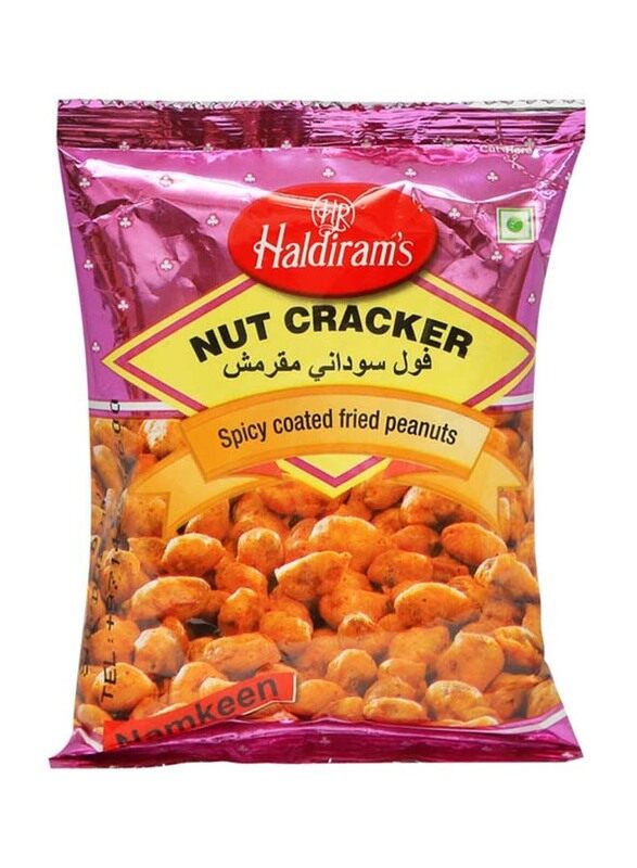 

Haldiram Nut Cracker Spicy Coated Fried Peanuts, 40g