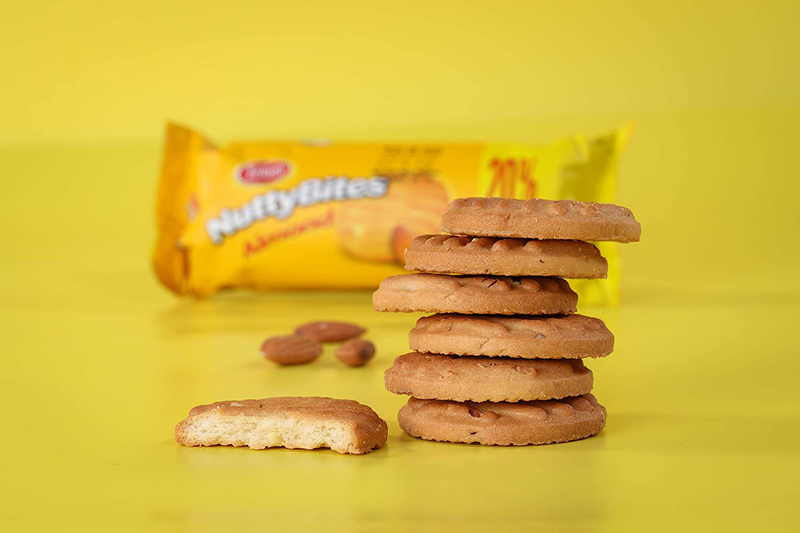 Tiffany Nutty Bites Almond Biscuits, 81g