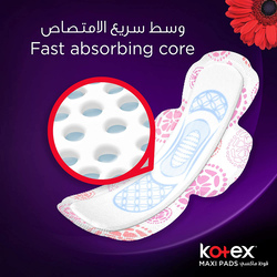 Kotex Super Maxi Thick Sanitary Pads, 30 Pads