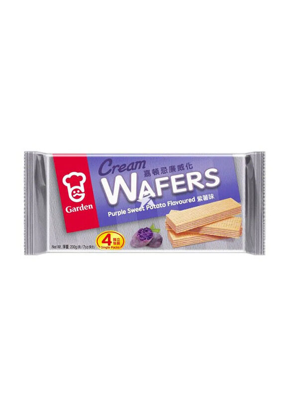 

Garden Purple Sweet Potato Flavoured Cream Wafers, 50g