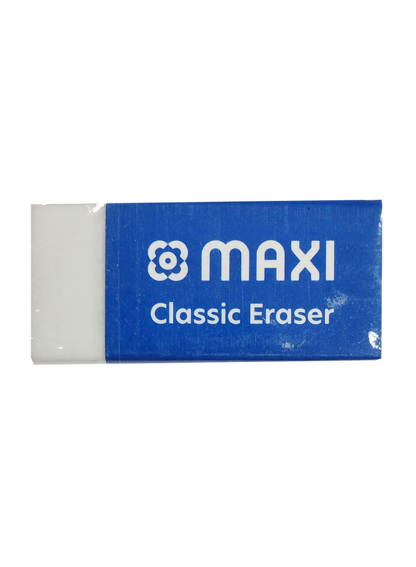 Maxi Classic Erasers Small 30, White