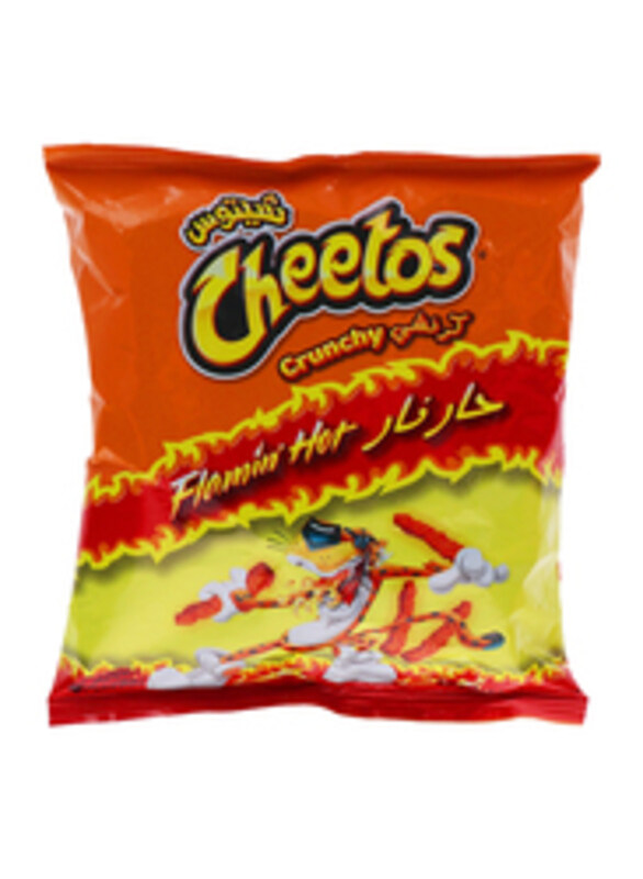 

Lays Cheetos Crunchy Flaming Hot 50gm*72pices