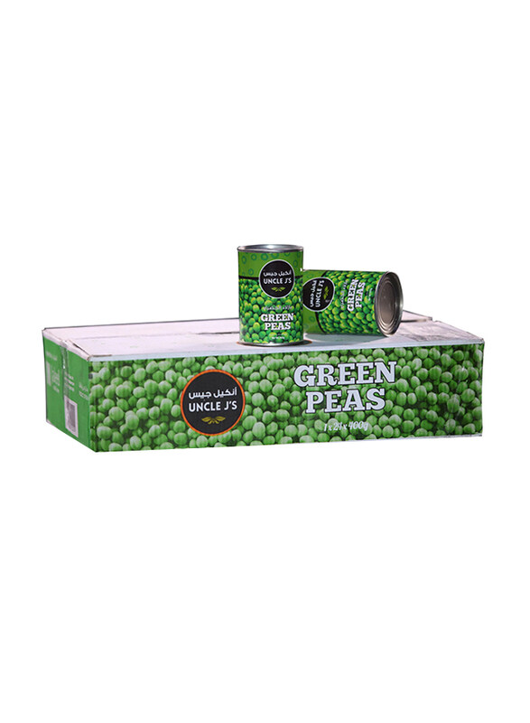 

Uncle J'S Green Peas, 24 x 400g