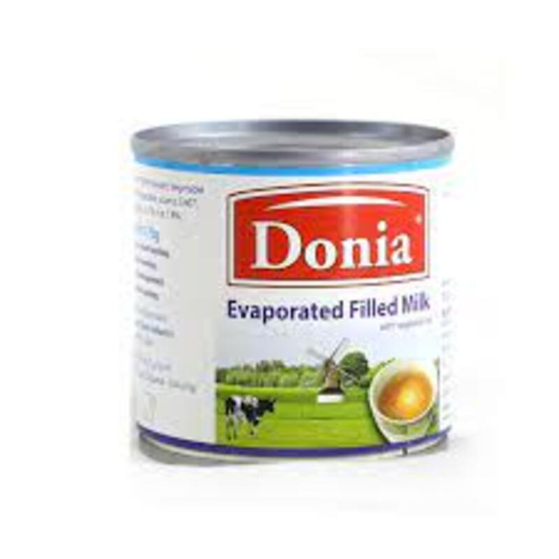 Donia Everporated Skimmed Milk 410g*144pcs