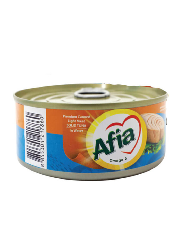 

Afia Light Meat Tuna Solid In Water 160g*144pcs