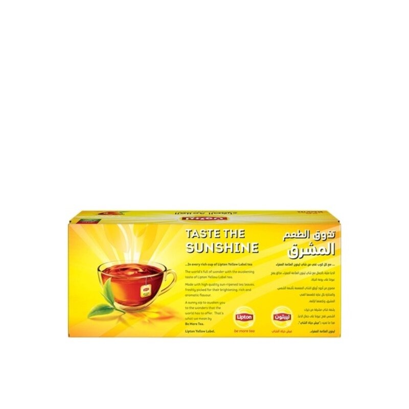 

Lipton Yellow Tea Bag Candy Sunshine Gulf 25x2g*96pcs