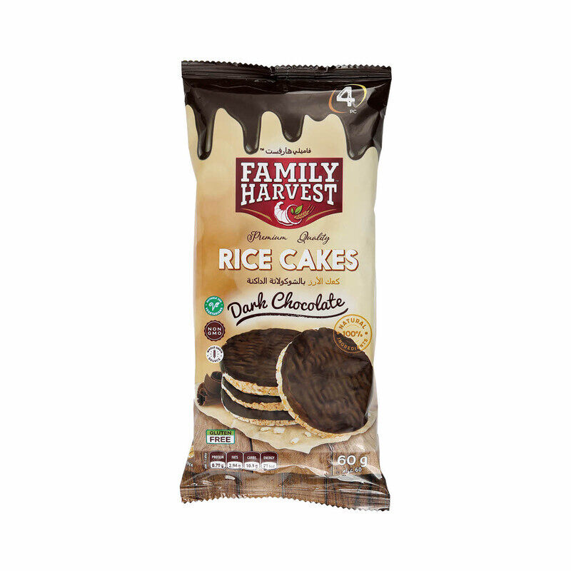 Family Harvest Rice Cakes Dark Chocolate  60g*90pcs